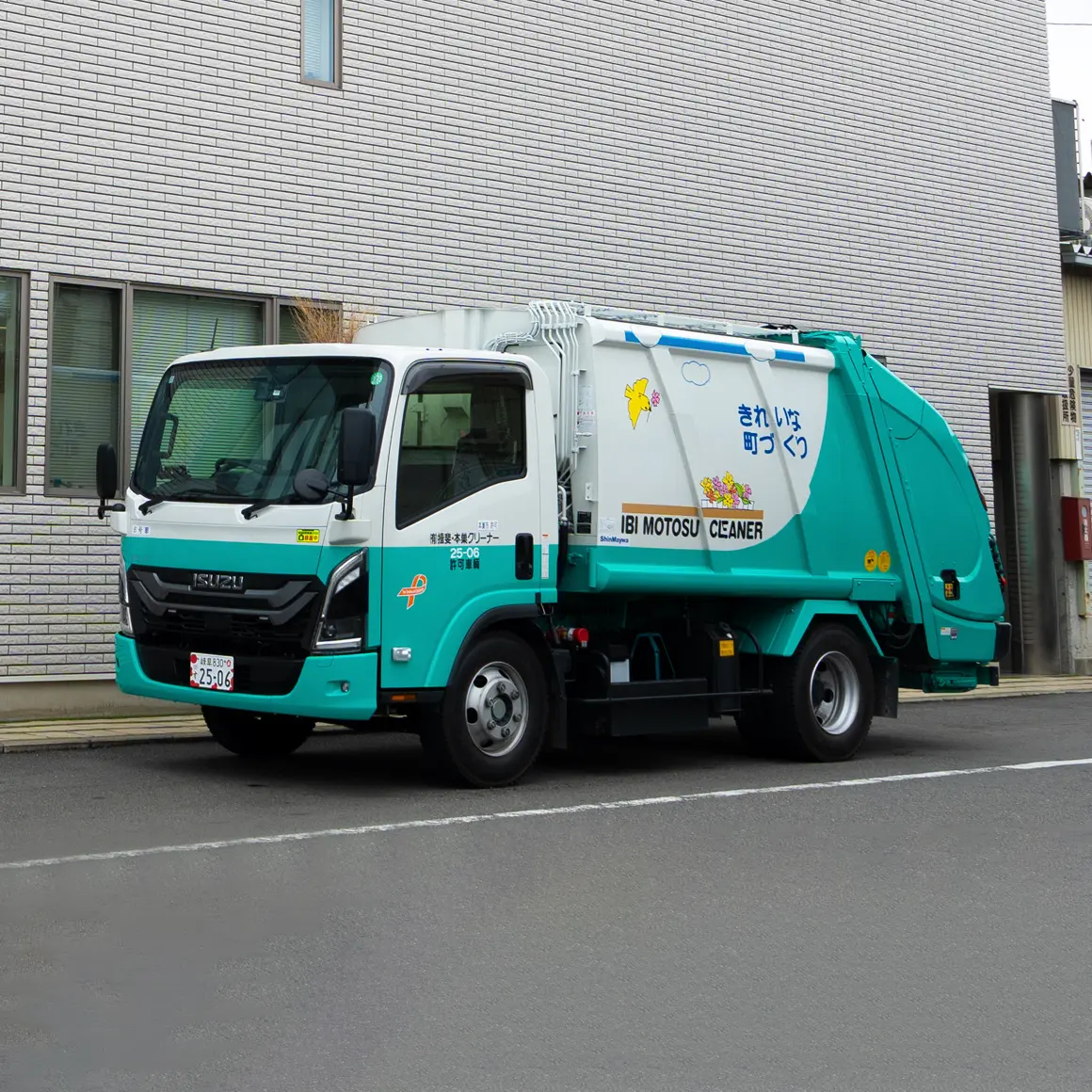 3tパッカー車計量器付